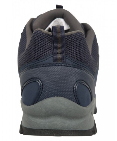 Path Mens Waterproof Outdoor Hiking Shoes Navy $26.95 Footwear