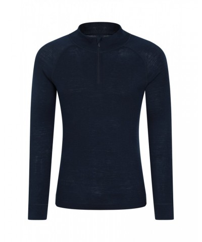 Merino Mens Base Layer Top Multipack Navy $33.60 Thermals