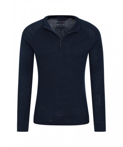 Merino Mens Base Layer Top Multipack Navy $33.60 Thermals