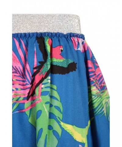 Marina Kids Printed Woven Skirt Bright Blue $11.59 Dresses & Skirts