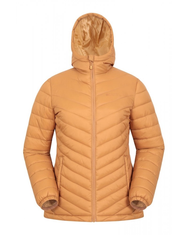 Seasons Womens Insulated Jacket Tan $28.00 Jackets