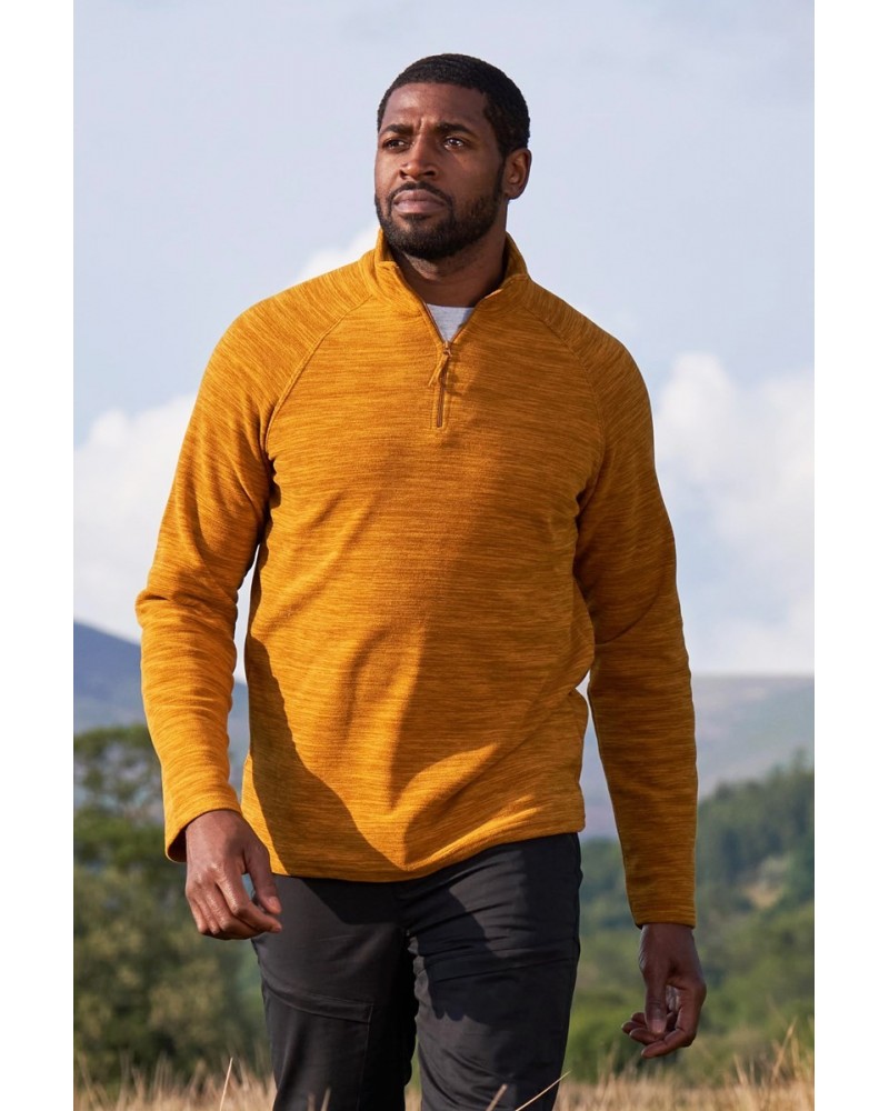 Snowdon II Mens Fleece Mustard $15.92 Fleece