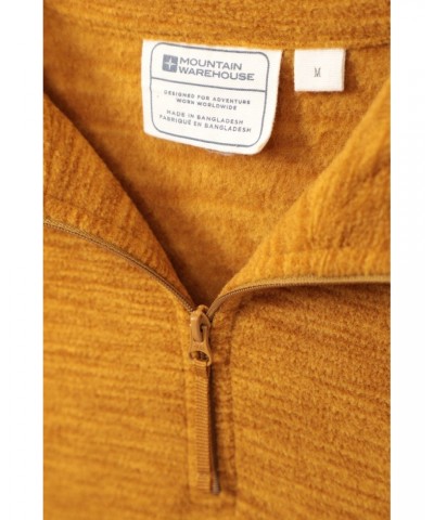 Snowdon II Mens Fleece Mustard $15.92 Fleece