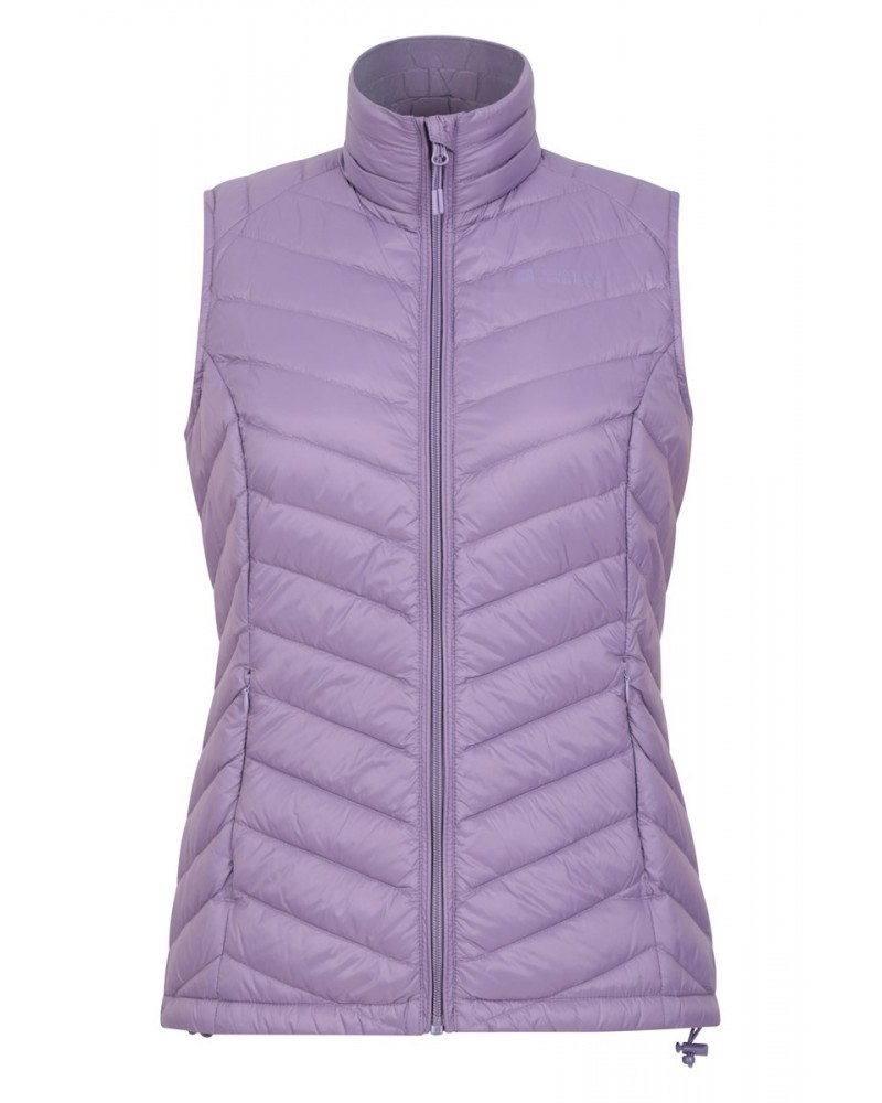 Featherweight II Womens Extreme Down Vest Dusky Purple $30.75 Jackets