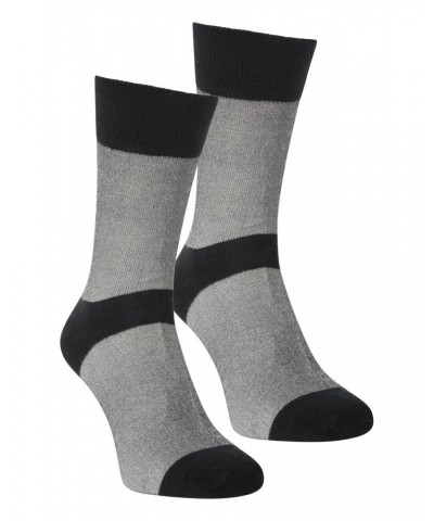 IsoCool Mid-Calf Liner Socks 2-Pack Black $10.39 Accessories