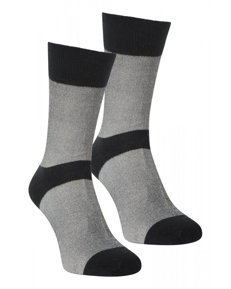 IsoCool Mid-Calf Liner Socks 2-Pack Black $10.39 Accessories