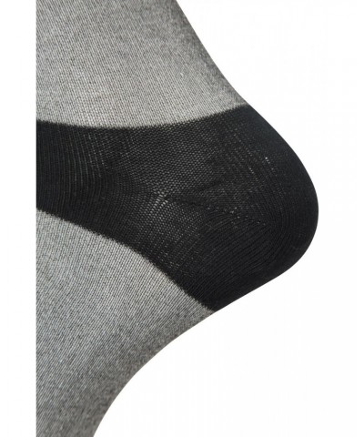 IsoCool Mid-Calf Liner Socks 2-Pack Black $10.39 Accessories