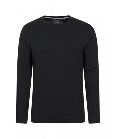 Eden Mens Organic T-Shirt Black $13.49 Tops