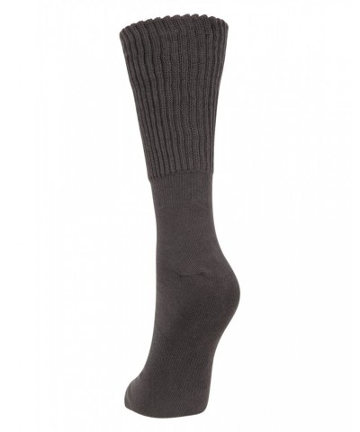 Mens Anti-Chafe Hiking Socks Dark Grey $9.71 Accessories