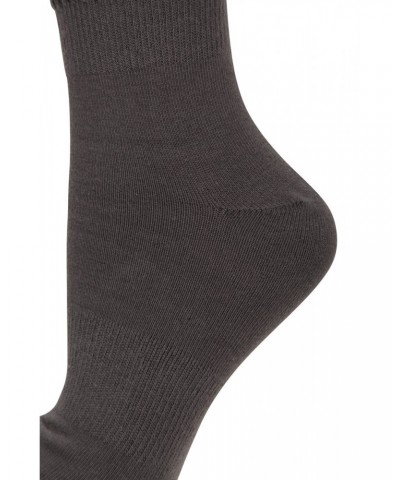 Mens Anti-Chafe Hiking Socks Dark Grey $9.71 Accessories