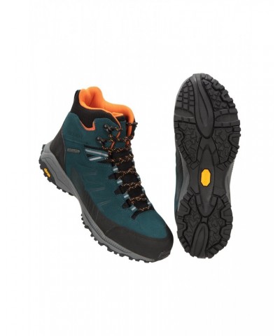 Extreme Rockies Mens Waterproof Hiking Boots Petrol $39.60 Footwear