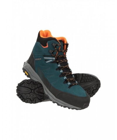 Extreme Rockies Mens Waterproof Hiking Boots Petrol $39.60 Footwear