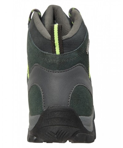 Trail Kids Waterproof Hiking Boots Lime $31.20 Footwear