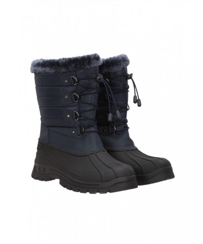 Whistler Womens Adaptive Snow Boots Navy $17.48 Footwear