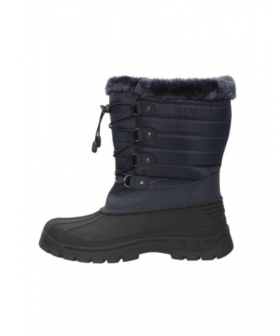 Whistler Womens Adaptive Snow Boots Navy $17.48 Footwear