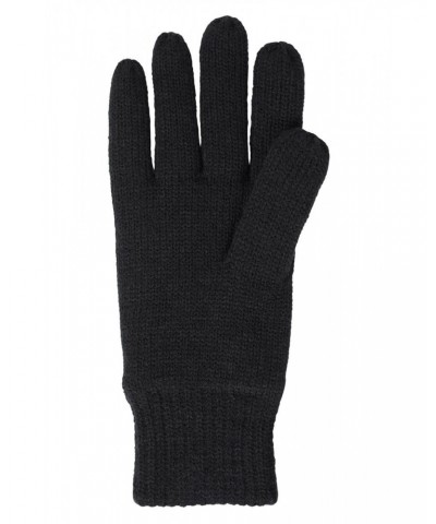 Thinsulate Womens Knitted Gloves Black $13.74 Accessories