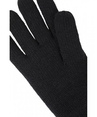 Thinsulate Womens Knitted Gloves Black $13.74 Accessories