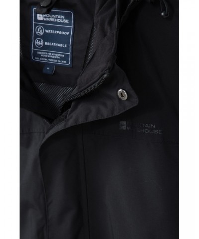 Storm Mens 3 in 1 Waterproof Jacket Jet Black $32.30 Jackets