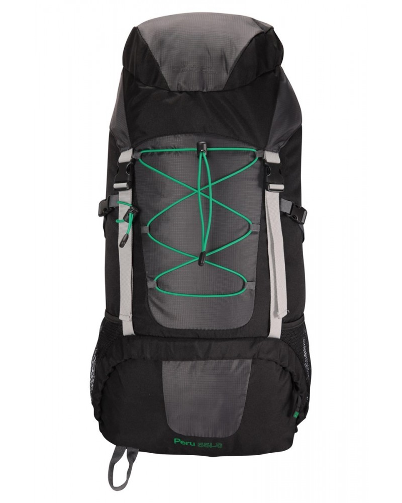 Peru 55L Backpack Charcoal $40.79 Backpacks