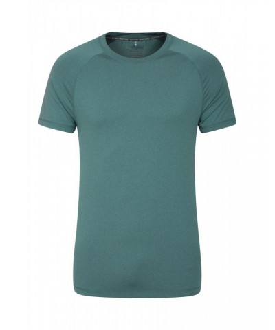 Agra Mens Melange T-Shirt Petrol $14.30 Active