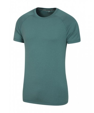 Agra Mens Melange T-Shirt Petrol $14.30 Active