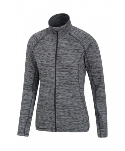 Bend & Stretch Womens Full-Zip Midlayer Black $21.15 Active