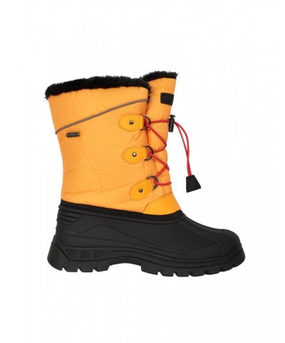 Whistler Kids Adaptive Snow Boots Yellow $19.24 Footwear