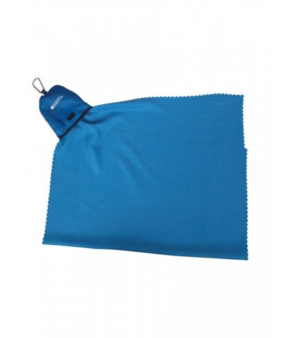 Clip Travel Towel - 70 x 50cm Turquoise $10.79 Travel Accessories