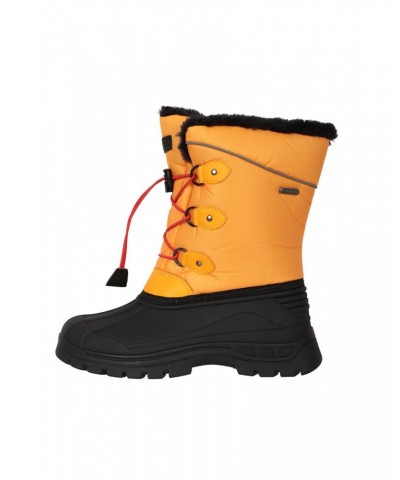 Whistler Kids Adaptive Snow Boots Yellow $19.24 Footwear