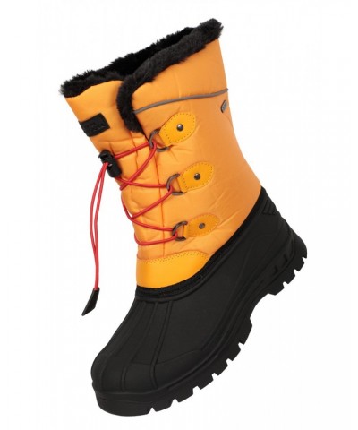 Whistler Kids Adaptive Snow Boots Yellow $19.24 Footwear