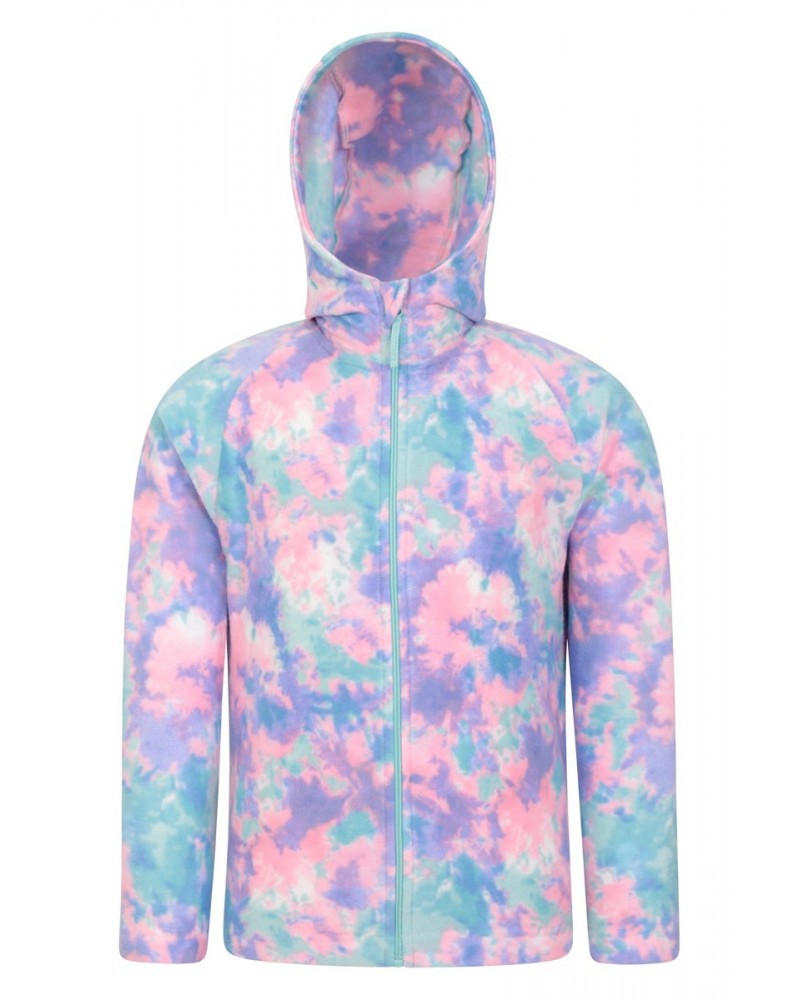 Endeavour II Printed Kids Hoodie Light Purple $11.19 Tops