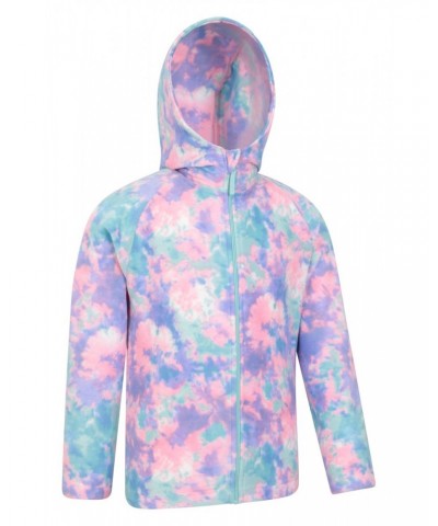 Endeavour II Printed Kids Hoodie Light Purple $11.19 Tops