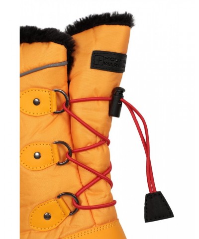 Whistler Kids Adaptive Snow Boots Yellow $19.24 Footwear