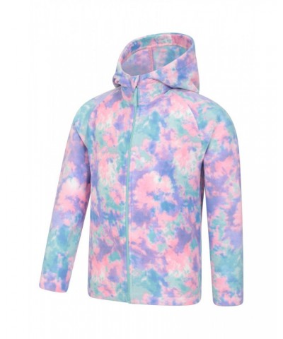 Endeavour II Printed Kids Hoodie Light Purple $11.19 Tops