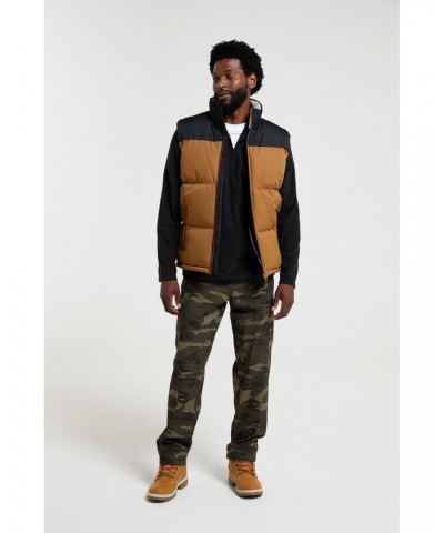 Rock Mens Sherpa Insulated Vest Tan $26.50 Jackets