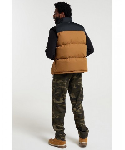 Rock Mens Sherpa Insulated Vest Tan $26.50 Jackets