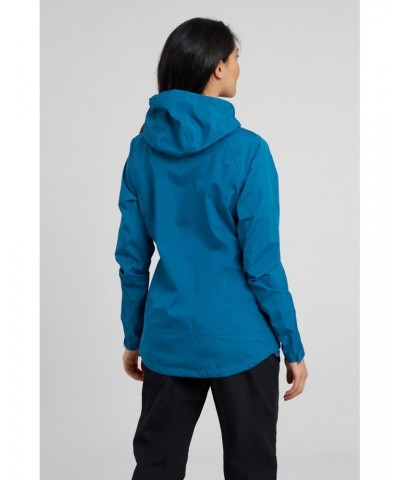 2.5 Layer Lightweight Womens Waterproof Jacket Teal $33.60 Jackets