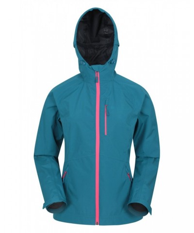 2.5 Layer Lightweight Womens Waterproof Jacket Teal $33.60 Jackets