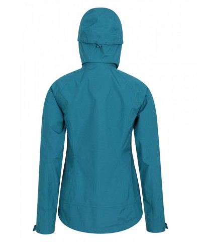 2.5 Layer Lightweight Womens Waterproof Jacket Teal $33.60 Jackets