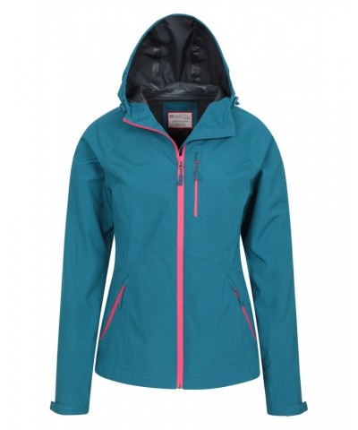 2.5 Layer Lightweight Womens Waterproof Jacket Teal $33.60 Jackets