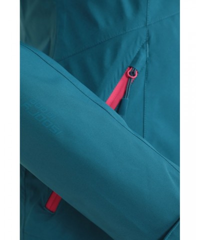 2.5 Layer Lightweight Womens Waterproof Jacket Teal $33.60 Jackets