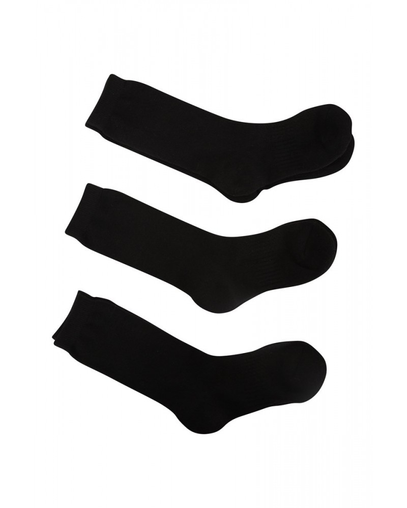 IsoCool Kids Ankle Socks Multipack Black $8.24 Accessories