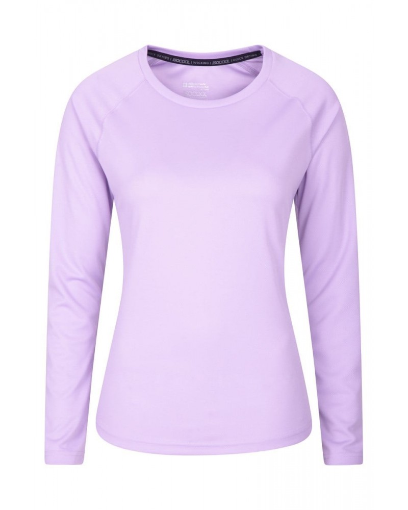 Endurance Womens Long Sleeve Top Lilac $13.50 Thermals