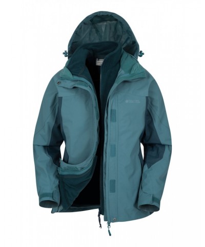 Storm Womens Waterproof 3 in 1 Jacket Teal $59.39 Jackets