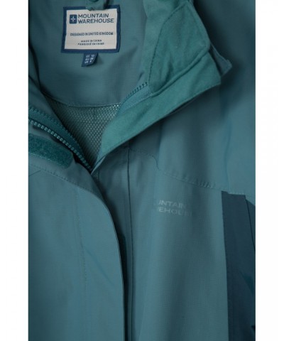 Storm Womens Waterproof 3 in 1 Jacket Teal $59.39 Jackets