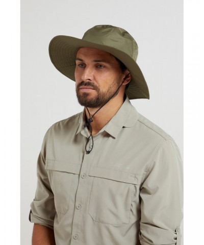 Australian Wide Brimmed Waterproof Hat Khaki $13.20 Accessories