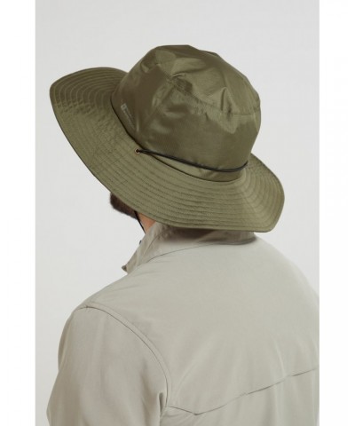 Australian Wide Brimmed Waterproof Hat Khaki $13.20 Accessories