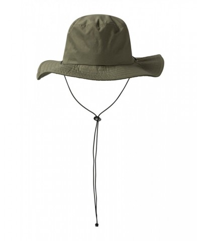 Australian Wide Brimmed Waterproof Hat Khaki $13.20 Accessories