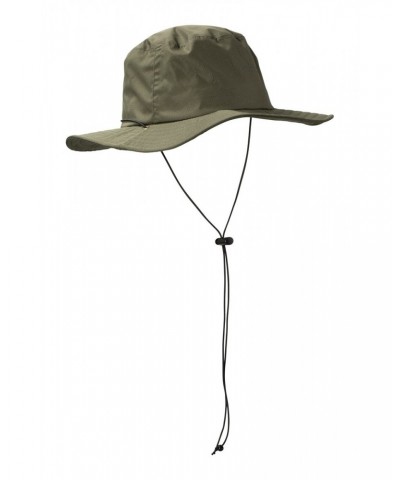 Australian Wide Brimmed Waterproof Hat Khaki $13.20 Accessories