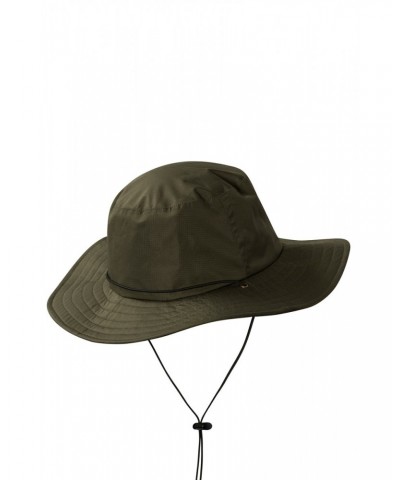 Australian Wide Brimmed Waterproof Hat Khaki $13.20 Accessories